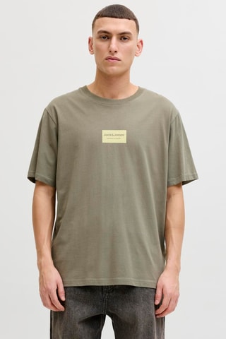 T-shirt relaxed - Kaki
