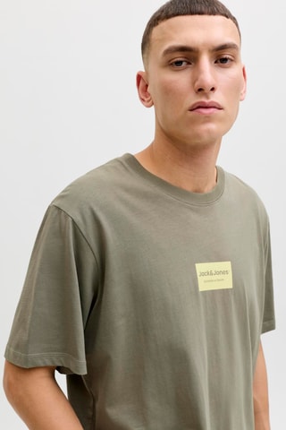 T-shirt relaxed - Kaki