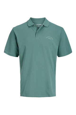 Polo regular en coton biologique - Vert d'eau