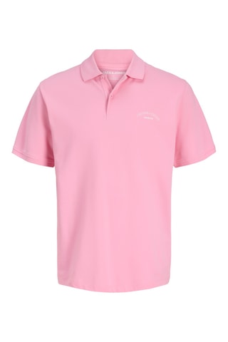 Polo regular en coton biologique - Rose