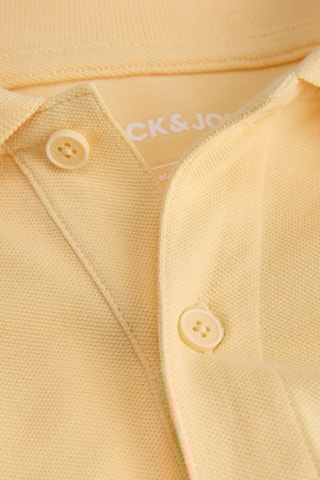 Polo regular en coton biologique - Jaune