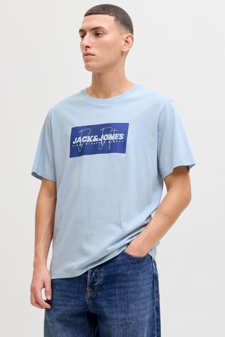 T-shirt regular - Bleu