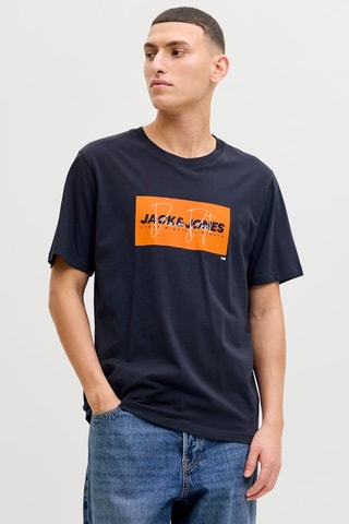 T-shirt regular - Bleu marine