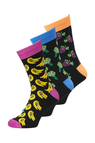 3 paires de chaussettes - Noir