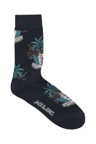 3 paires de chaussettes - Noir et bleu foncé