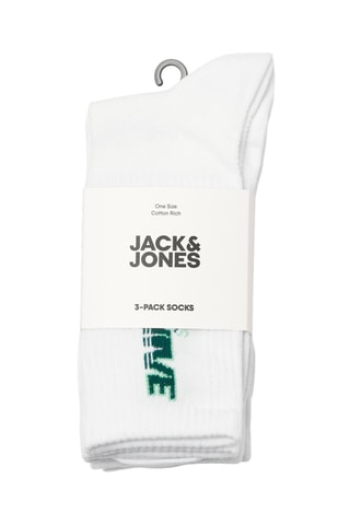 3 paires de chaussettes - Blanc