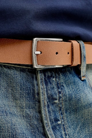 Ceinture en cuir - Camel