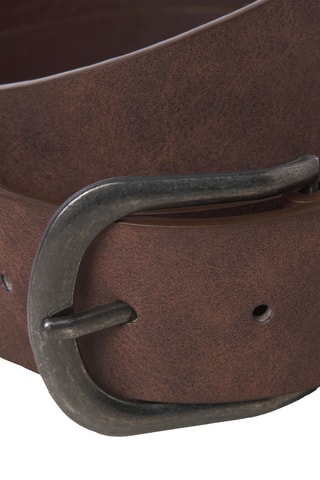 Ceinture en cuir - Marron
