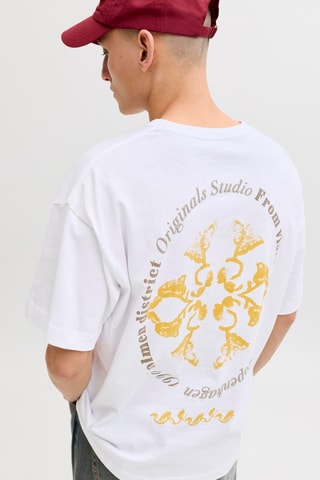 T-shirt loose - Blanc