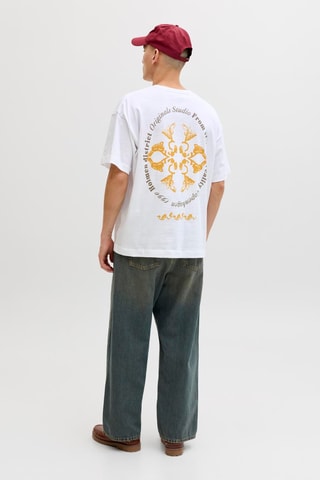 T-shirt loose - Blanc