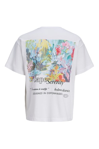 T-shirt loose - Blanc