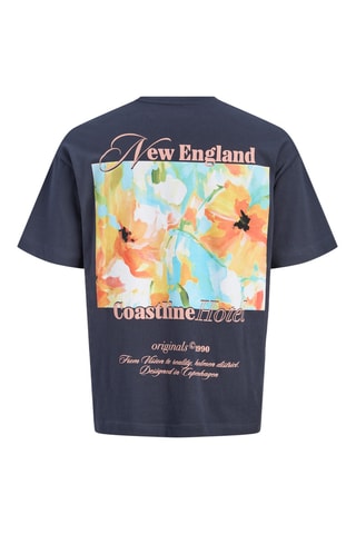 T-shirt loose - Gris foncé