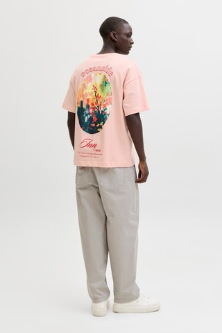 T-shirt loose - Rose