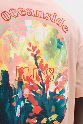 T-shirt loose - Rose