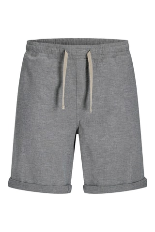 Bermuda relaxed - Gris chiné