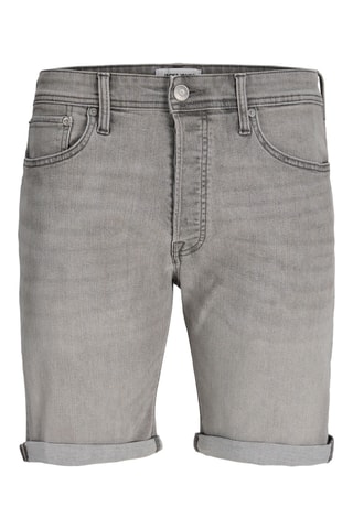 Bermuda regular en jean - Gris