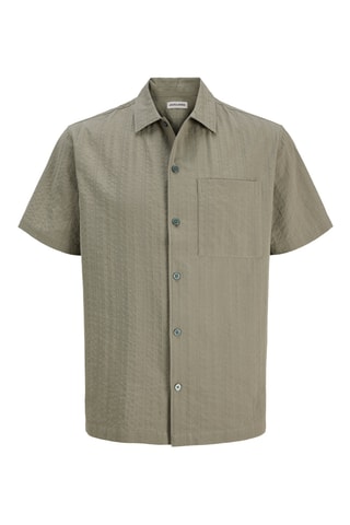Chemise relaxed - Vert olive