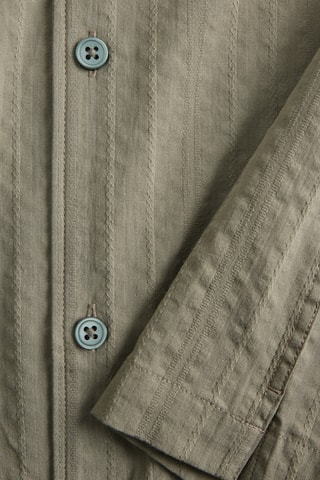 Chemise relaxed - Vert olive