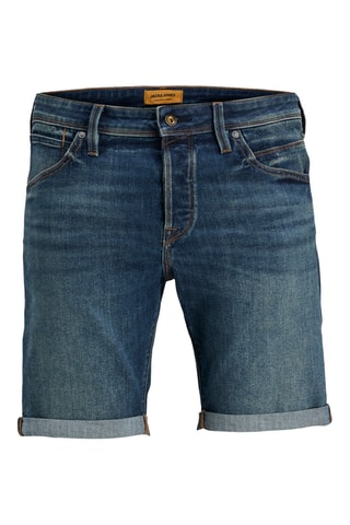 Bermuda regular en jean - Bleu foncé