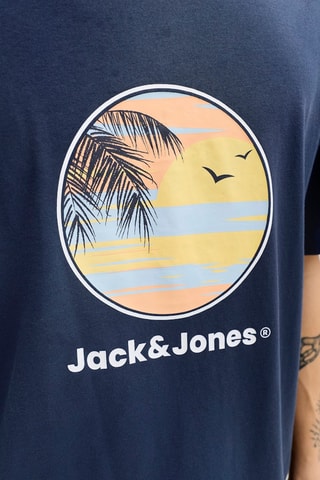 T-shirt - Bleu et jaune