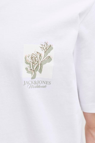 T-shirt regular en coton biologique - Blanc