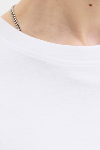 T-shirt regular en coton biologique - Blanc