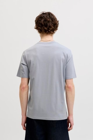 T-shirt regular en coton biologique - Gris