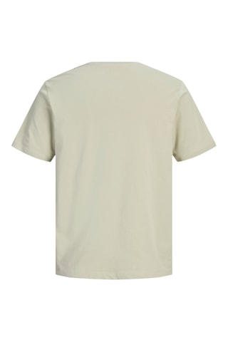 T-shirt regular en coton biologique - Kaki
