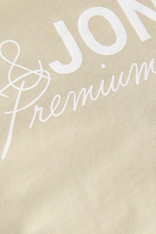 T-shirt regular en coton biologique - Beige