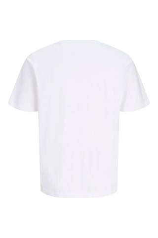 T-shirt regular en coton biologique - Blanc