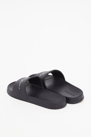 Claquettes 
Anthracite et blanc