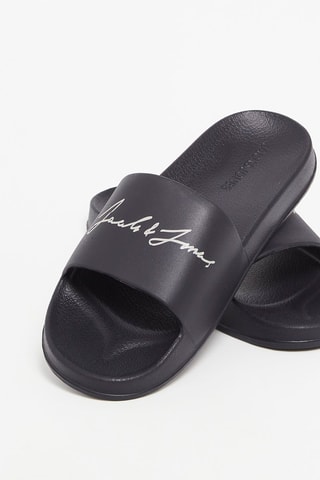 Claquettes 
Anthracite et blanc