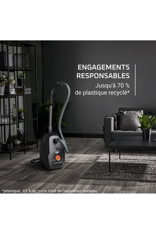 Stofzuiger met Zak Green Force Max - 900 W