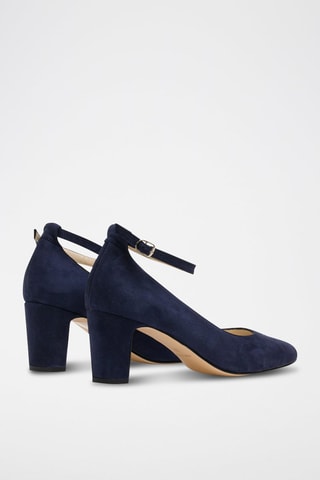 Nubuck Pumps Dominique - Blauw
