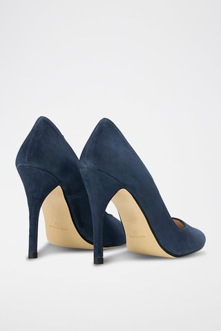 Nubuck Pumps Geraldine - Blauw