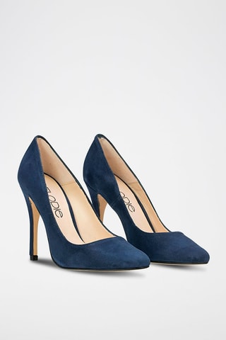 Nubuck Pumps Geraldine - Blauw