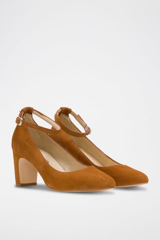 Nubuck Pumps Dominique - Bruin