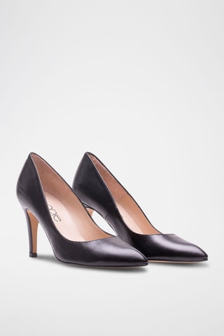 Leren Pumps Paula - Zwart