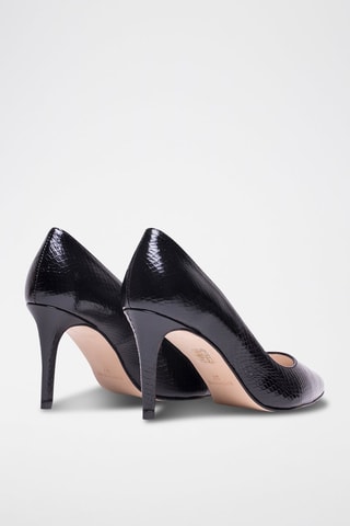 Lakleren Pumps - Zwart