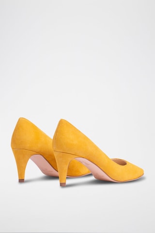 Leren Pumps - Geel