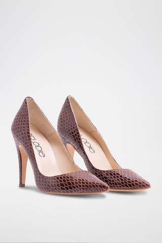 Leren Pumps Heidi - Bruin