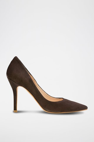 Nubuck Pumps Heidi - Bruin