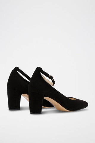 Nubuck Pumps Dominique - Zwart
