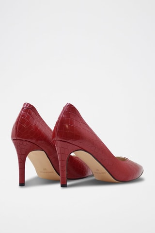 Leren Pumps Camile - Rood