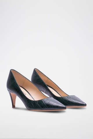 Leren Pumps - Zwart
