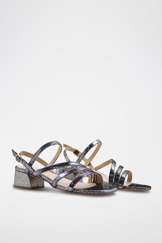 Leren Sandalen Celine - Zilverkleurig