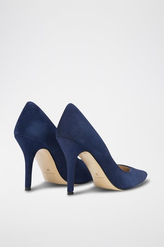 Nubuck Pumps Heidi - Blauw