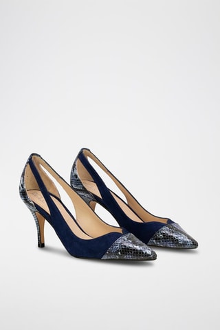 Leren Pumps Gisela - Blauw