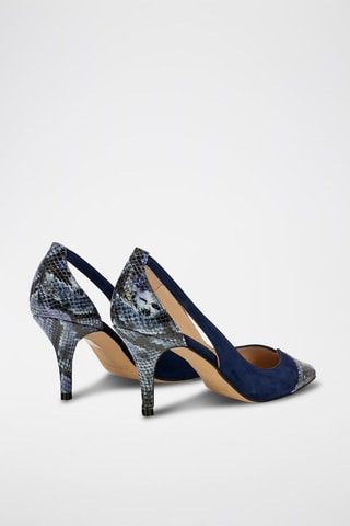 Leren Pumps Gisela - Blauw