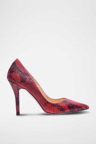 Leren Pumps Heidi - Rood
